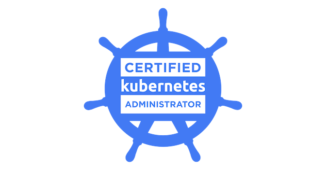 Certified Kubernetes Administrator badge